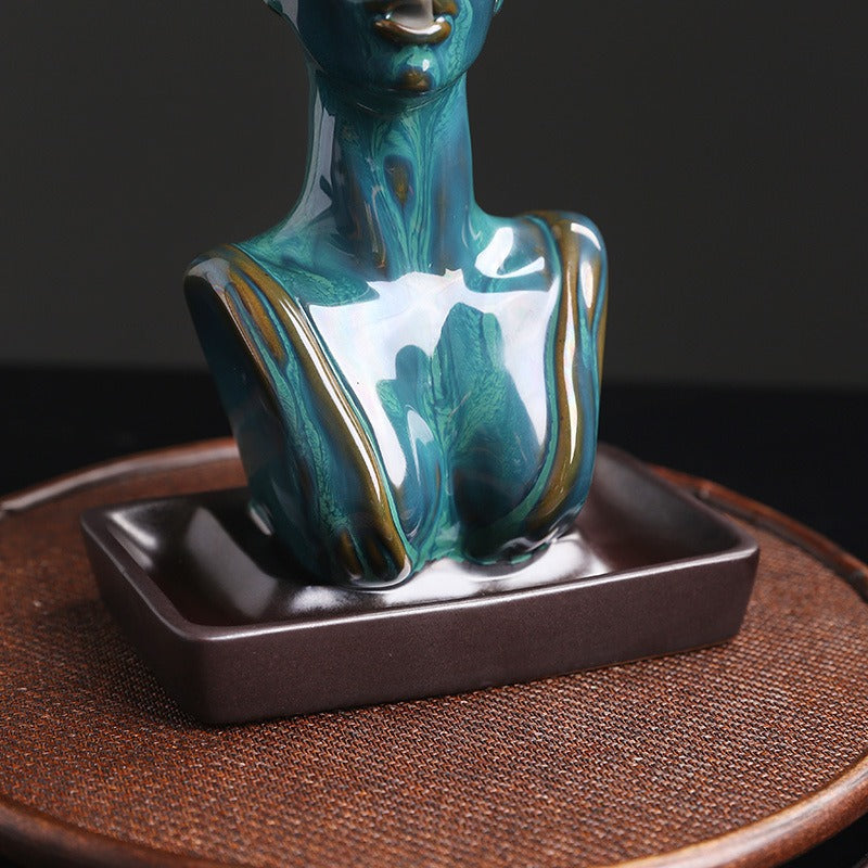 Incense Burner Beauty Statue