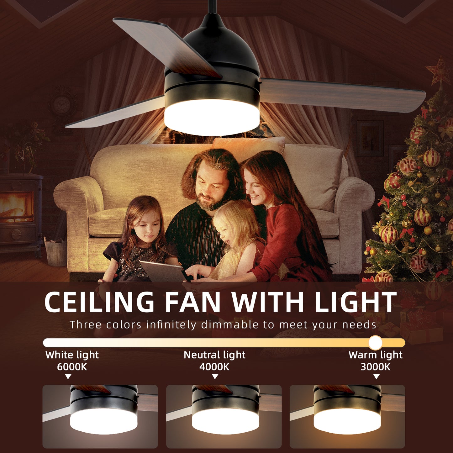 Minimalist Straight Blade Fan