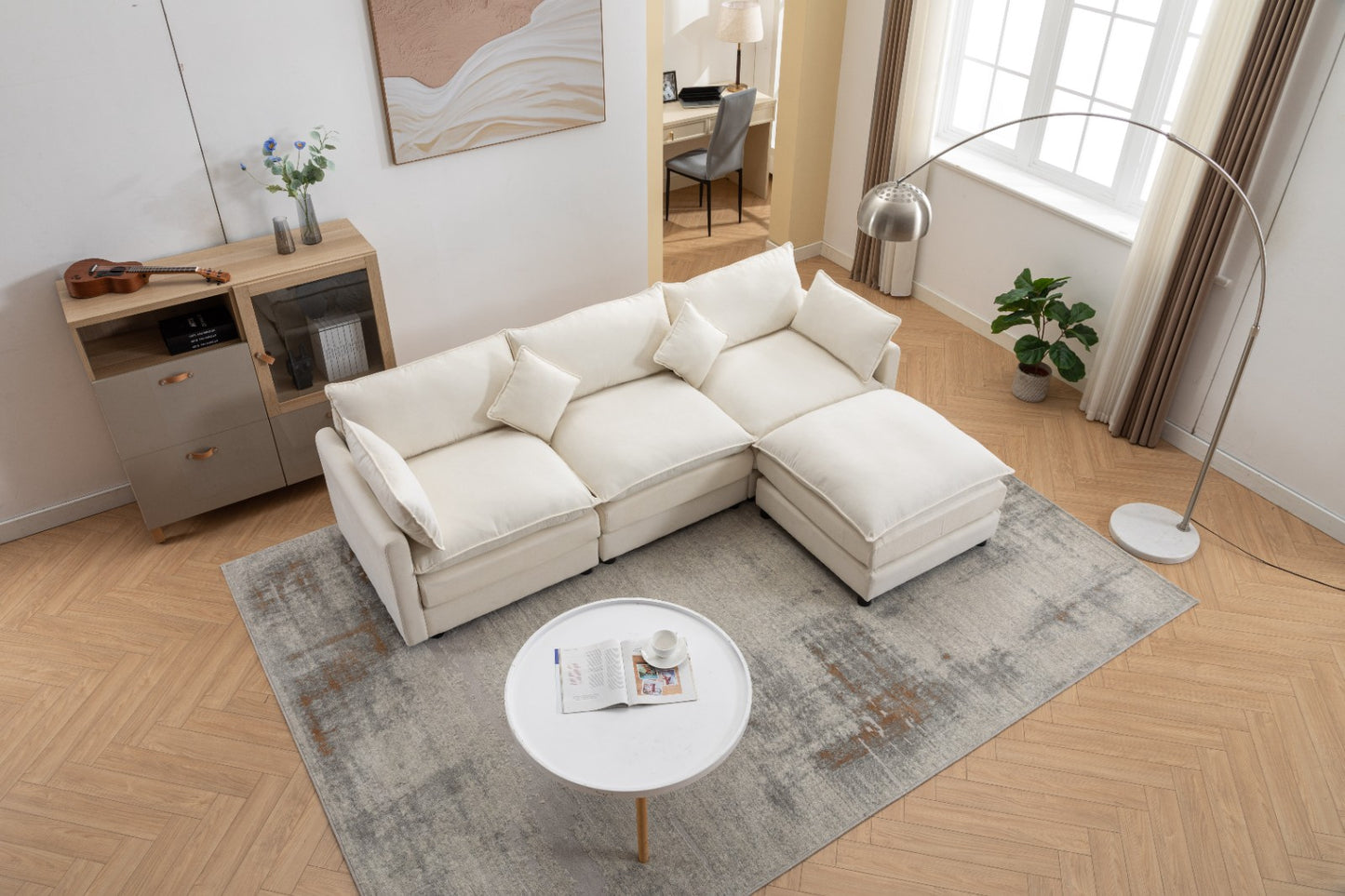 Modern L-Shaped Sofa
