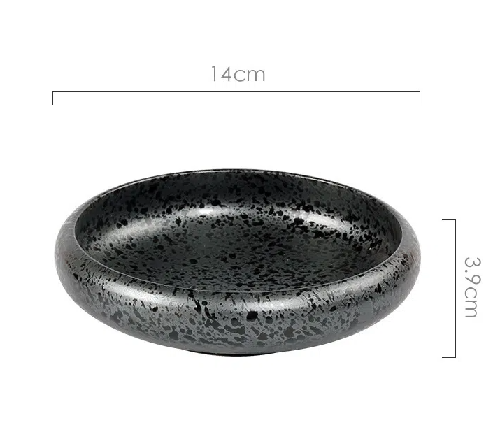 Retro ceramic plates