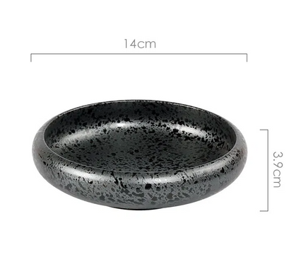 Retro ceramic plates