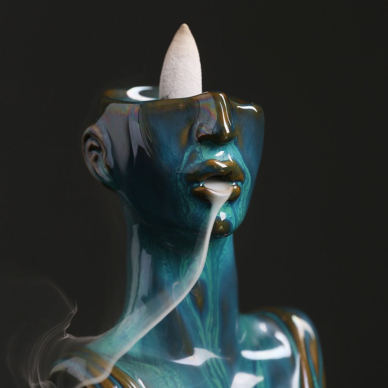 Incense Burner Beauty Statue