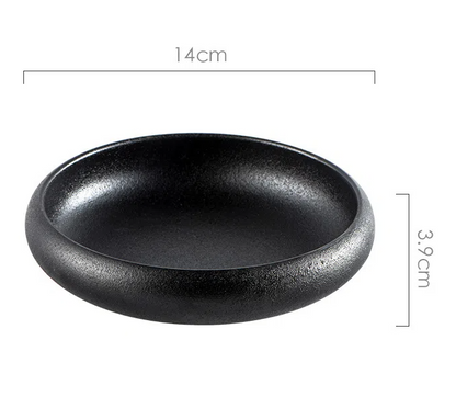 Retro ceramic plates