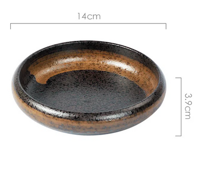 Retro ceramic plates