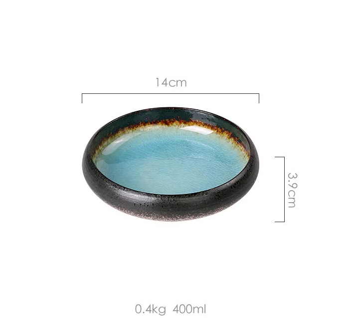 Retro ceramic plates